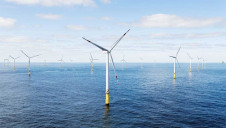 Pictured: The Walney Extension offshore wind farm